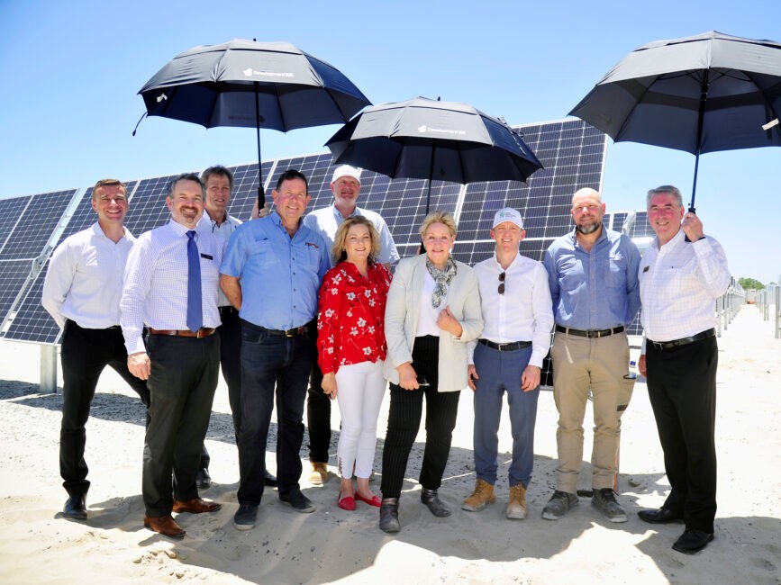 Australia’s first solar-photovoltaic industrial microgrid is up and running at DevelopmentWA’s Peel Business Park in Nambeelup, Western Australia, with the innovative network now providing clean, green power to the site following the completion of Stage 1 works.