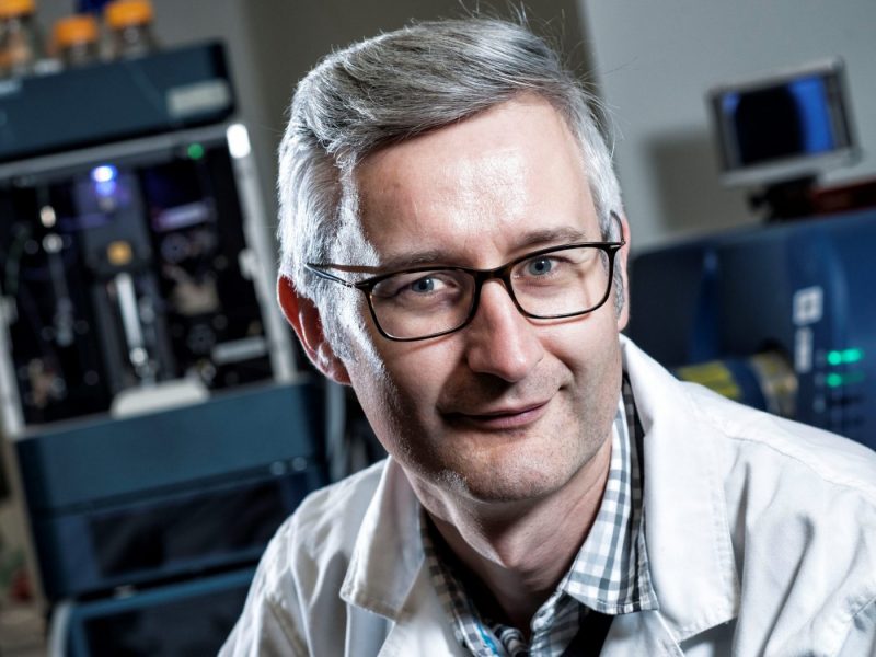 UK-trained QUT biochemist Robert Speight is leading a new CRC project with Sanitarium Health Food Company exploring healthy proteins for  plant-based products.