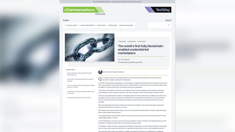 The world’s first fully blockchain-enabled credential led marketplace