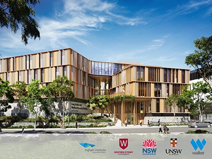 The $47.5m Lang Walker AO Medical Research facility, due to open in 2023, will enable local researchers to address the region's unique health challenges. WSU and UNSW are participants.