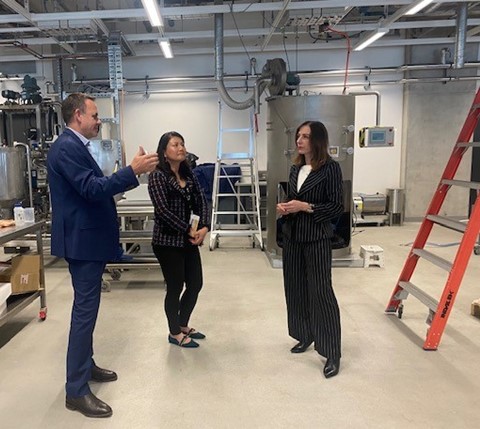 On 29 August, Ms Robyn Preston MP, Parliamentary Secretary for Science, Innovation and Technology and Member for Hawkesbury, stopped in at Future Food Systems CRC HQ on UNSW’s Randwick campus as part of a broader visit to UNSW Sydney.