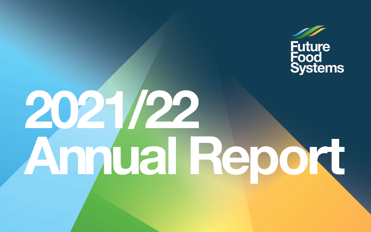 The Future Food Systems CRC 2021/2022 Annual Report provides an overview of project achievements, financials, CRC project case studies and highlights of the third year of operation.