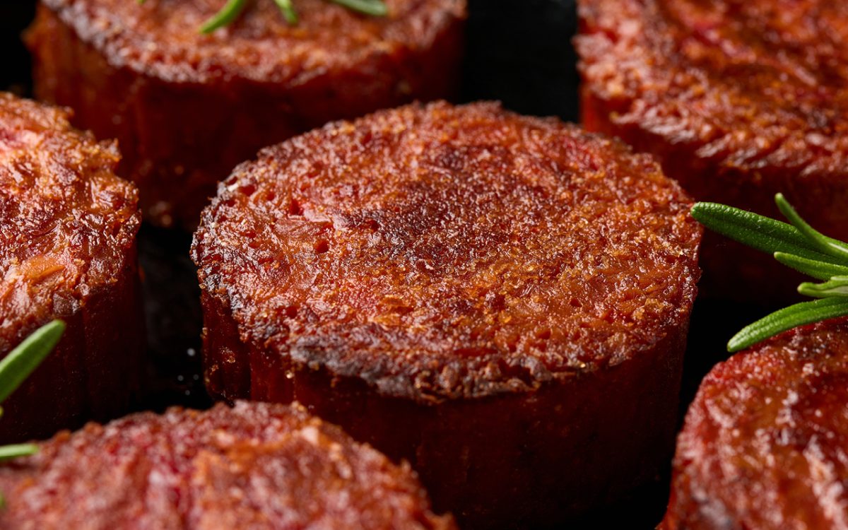 Development of alternative texturisers for plant-based meat products