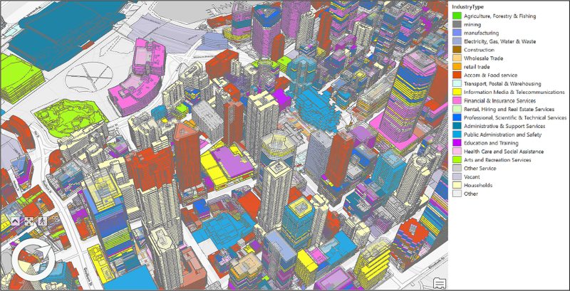 Co-working office spaces in Sydney: Spatiotemporal dynamics and industry patterns