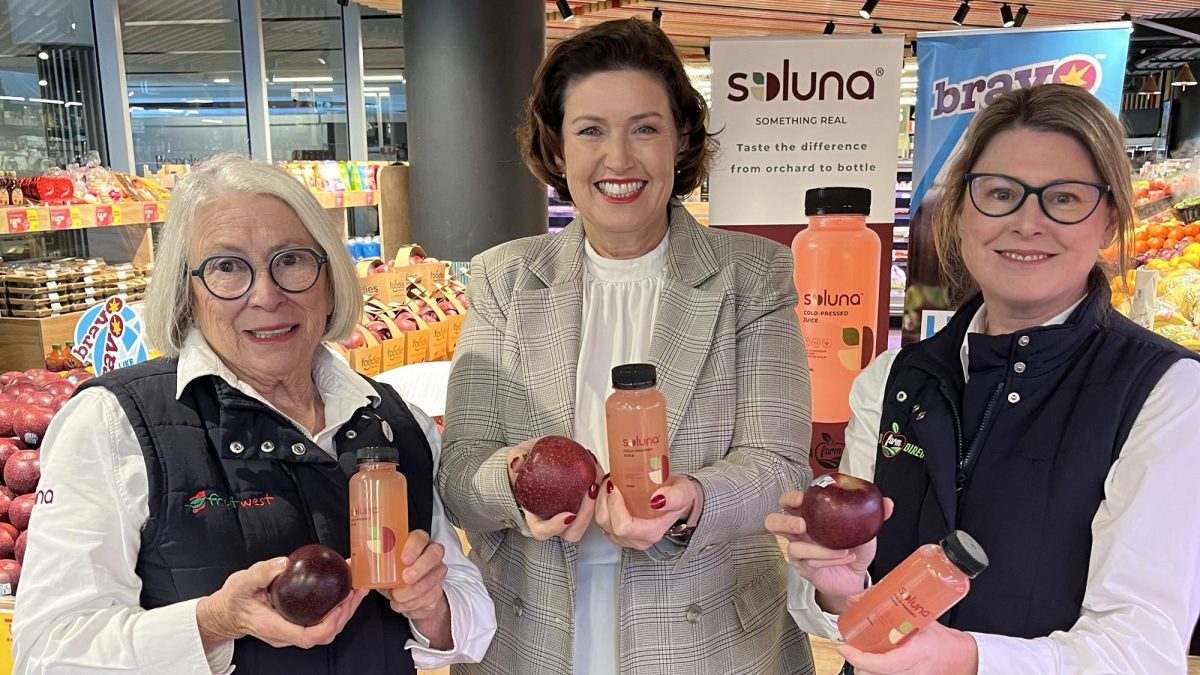 Locally grown Bravo apples hit independent stores as new juice brand